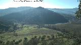 Oppidum de la Gineta. Vistas hacia el Cerro de la Guzmana