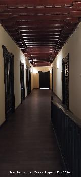 Alc�zar de Jerez. Palacio de Villavicencio. Pasillo con artesonado
