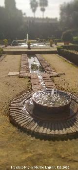 Alc�zar de Jerez. Jardines �rabes de San Fernando. Fuentes