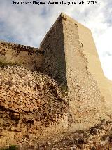 La Mota. Torre de la Crcel. A su lado el Matacn de la Muralla
