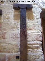 La Mota. Torre de la Crcel. Columna de mezquita rural