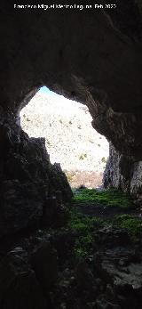 Cueva de la Cara. Entrada