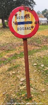 El Control. Se�al de aduana