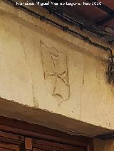 Casa de la Calle San Jorge n� 19. Cruz