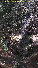 Cascada Segunda de La Hueta. Parte alta