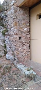 Iglesia Mayor. Muro isl�mico de la mezquita andalus�
