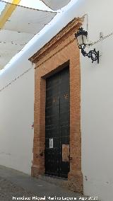Iglesia de San Bartolom�. Puerta trasera