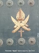Iglesia de San Bartolom�. Detalle de la puerta trasera