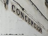 Calle Concepci�n. Azulejos