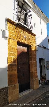 Casa de la Calle Dom�nguez de la Haza n� 2. Portada