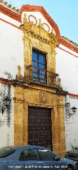 Palacio de los Cano. Portada