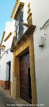Casa de la Calle Sancho Ib��ez n� 1. 