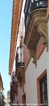 Casa de la Calle Elio Antonio n� 15. Balcones