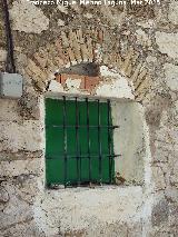 Casera del Conde. Arco de ventana