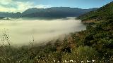 Mirador del Portichuelo. Vistas con un mar de nubes