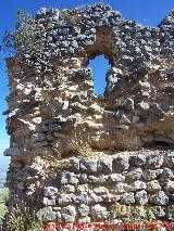 Castillo de la Pea. Torre del Homenaje. Saetera Norte