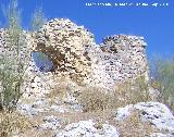 Castillo de la Pea. Torre-Puerta. Extramuros