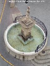 Fuente de los Cuatro Caos. Desde el Castillo