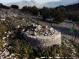 Los Caracoles. Piedra de molino