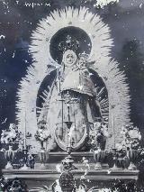 Virgen de la Estrella. Foto antigua