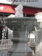 Fuente de la Plaza del Pueblo. Caos