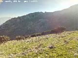 Cerro Cao Quebrado. Vista hacia La Mella