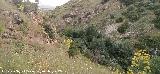 Cerro Toledo. Ladera y paredes rocosas
