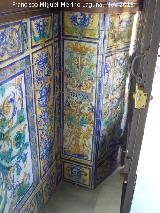 Casa de los Morales. Azulejos de Triana del interior