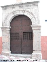 Ermita de la Virgen de las Nieves. Portada lateral