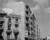 Calle Virgen de la Capilla. Foto antigua. Esquina con la Plaza de la Constitucin