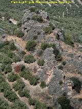 Castillo de Allende. Desde el Mirador del Can del Ro Bain