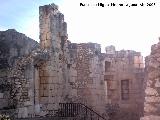 Castillo-Palacio de Zuheros. Palacio por la parte interna