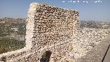 Castillo-Palacio de Zuheros. Muro interno