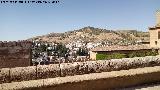 Alhambra. Plaza de los Aljibes. Vistas