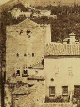 Alhambra. Torre de Comares. Foto antigua
