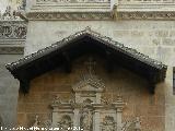 Capilla Real. Tejado de la portada