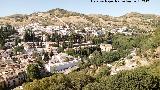 Sacromonte. Desde la Alhambra