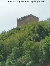 Alhambra. Torre de Mohamed. Desde la Casa de Castril