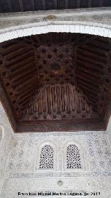 Alhambra. Oratorio del Partal. Artesonado