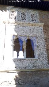 Alhambra. Oratorio del Partal. Ventana