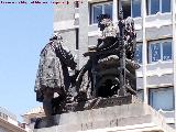 Monumento a Isabel la Catlica y Cristbal Coln. Escultura