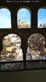 Iglesia de San Cristbal. Desde el Palacio Dar Al-Horra