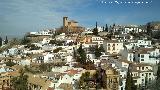 Iglesia de San Cristbal. Desde el Palacio Dar Al-Horra