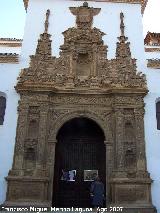 Convento de Santiago. Portada