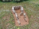 Necrpolis megaltica de Pea de los Gitanos. Dolmen Central