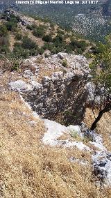 Castillo de las Peas de Castro. Muralla