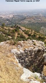 Castillo de las Peas de Castro. Muralla