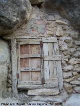 Casas Cueva Altas de los Baos. Ventana