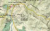 Petroglifos de Alic�n de las Torres. Mapa