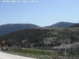 Parque elico Sierra del Trigo. 